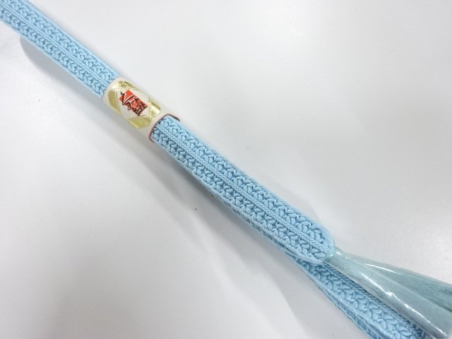 JAPANESE KIMONO / UNUSED HAND-TIED OBIJIME